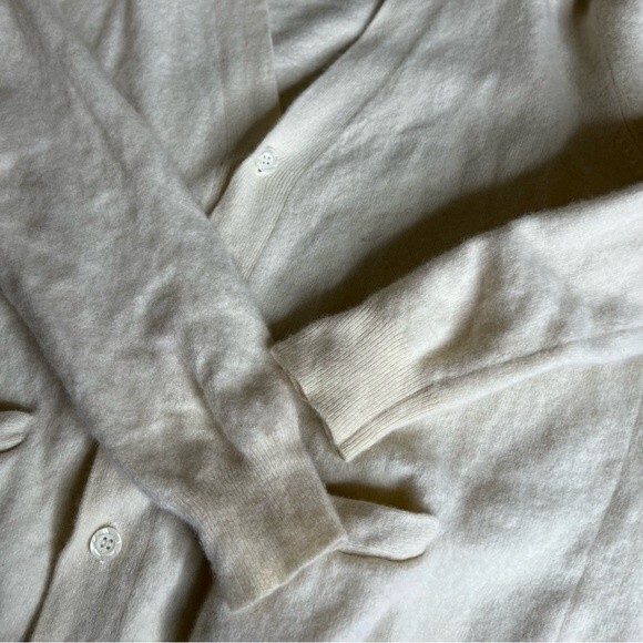 Vintage Moores  Button Up Cardigan Finest Cashmere Size 46 - Picture 9 of 16